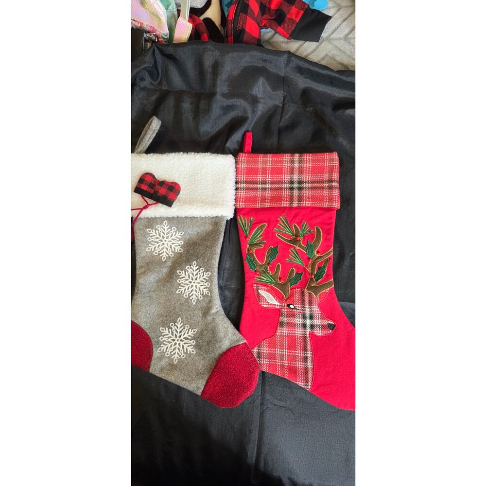 Set of 2 Christmas Stockings